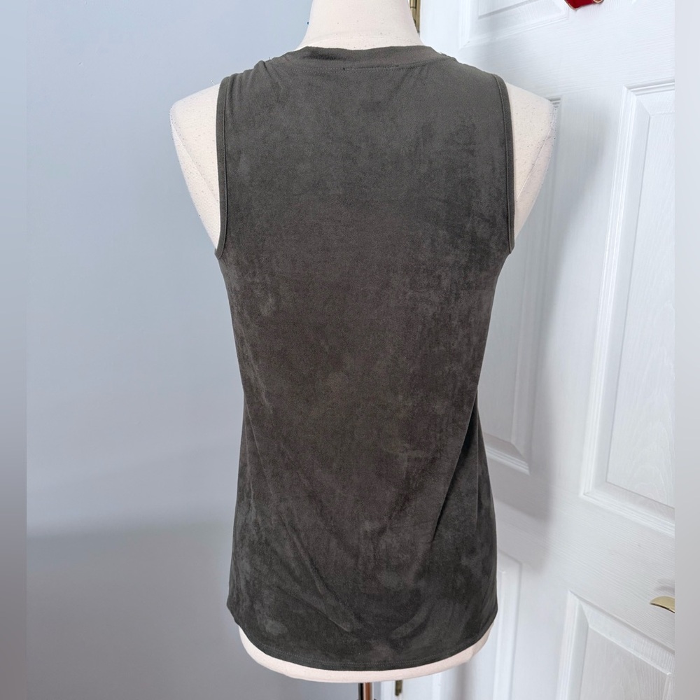 Alyx Faux Suede Top - Picture 3 of 4